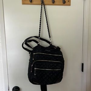 MZ Wallace shoulder book bag